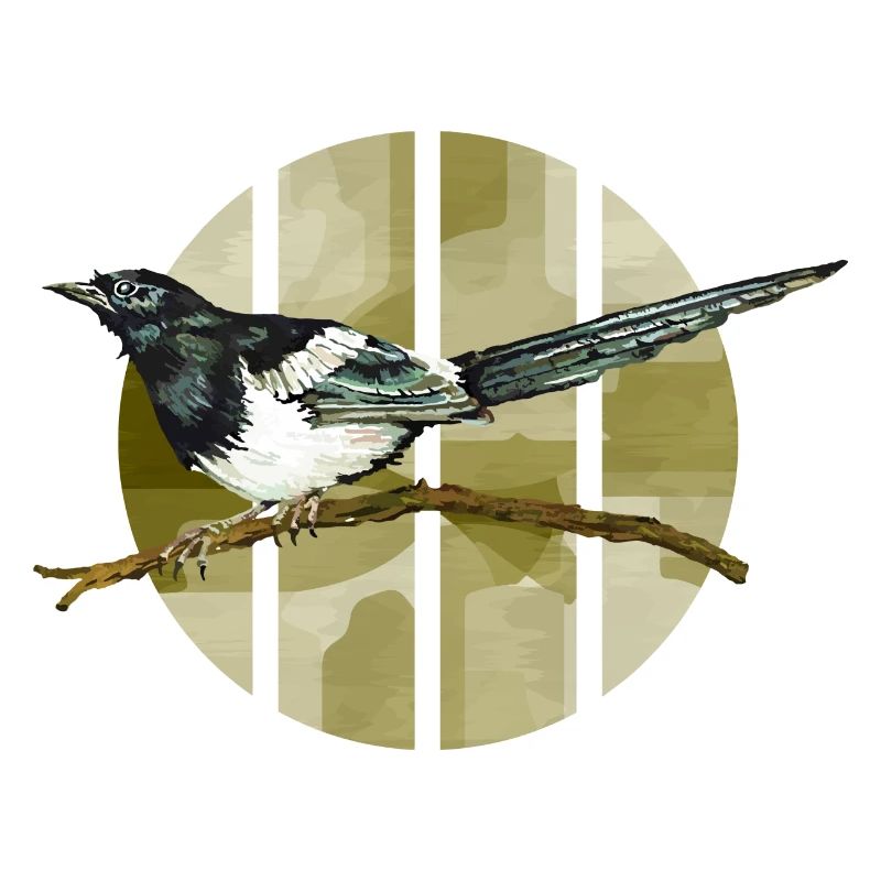 Bunter Vogel