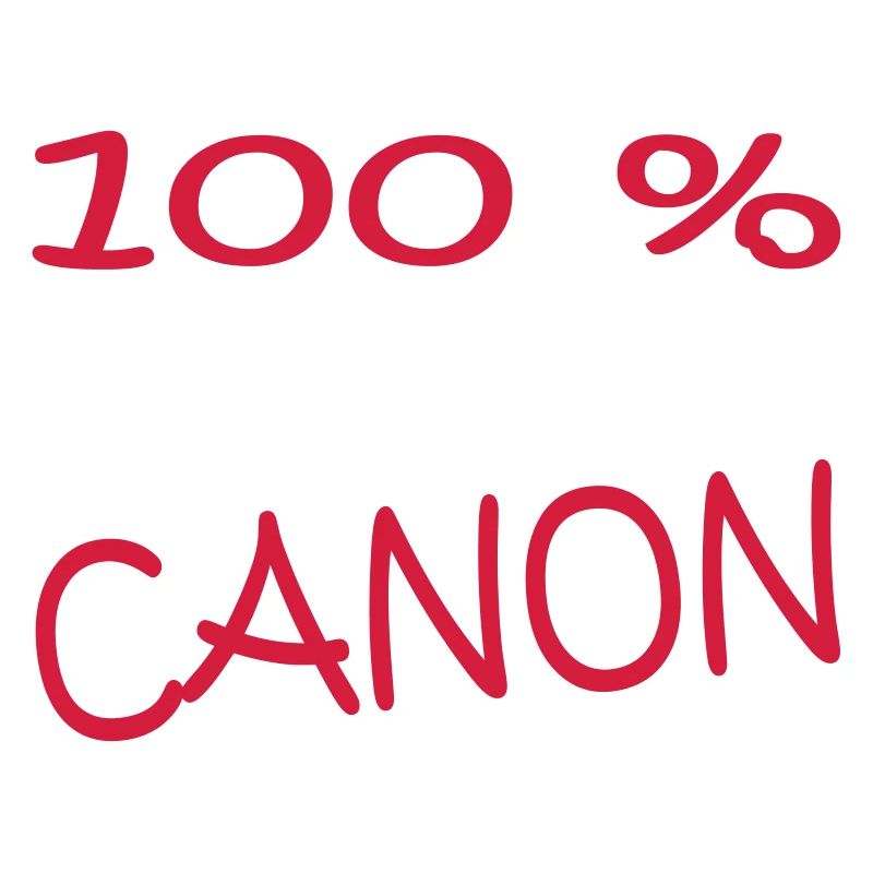 100% canon