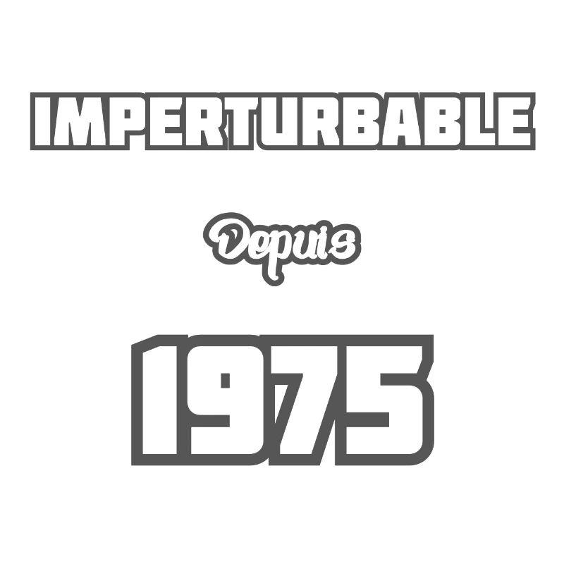 Année de naissance / birth year - 1975