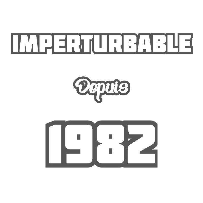 Année de naissance / Birth year - 1982