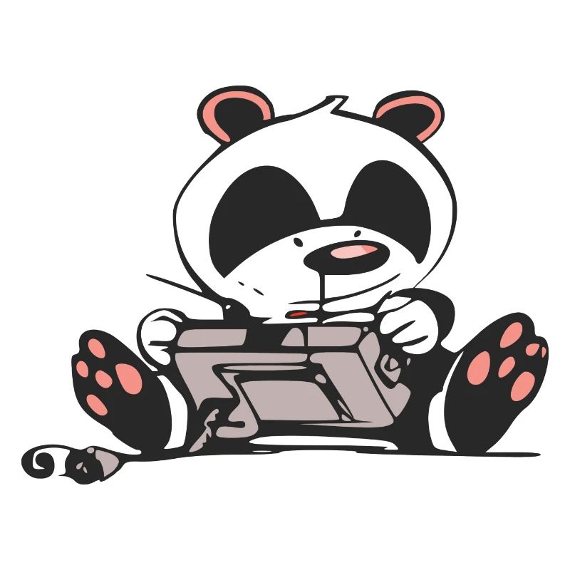 Theo der Gamer-Panda