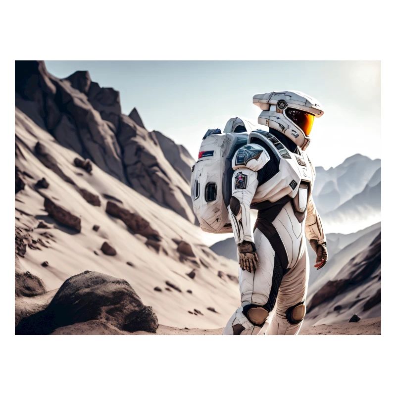 Astronaute de science-fiction