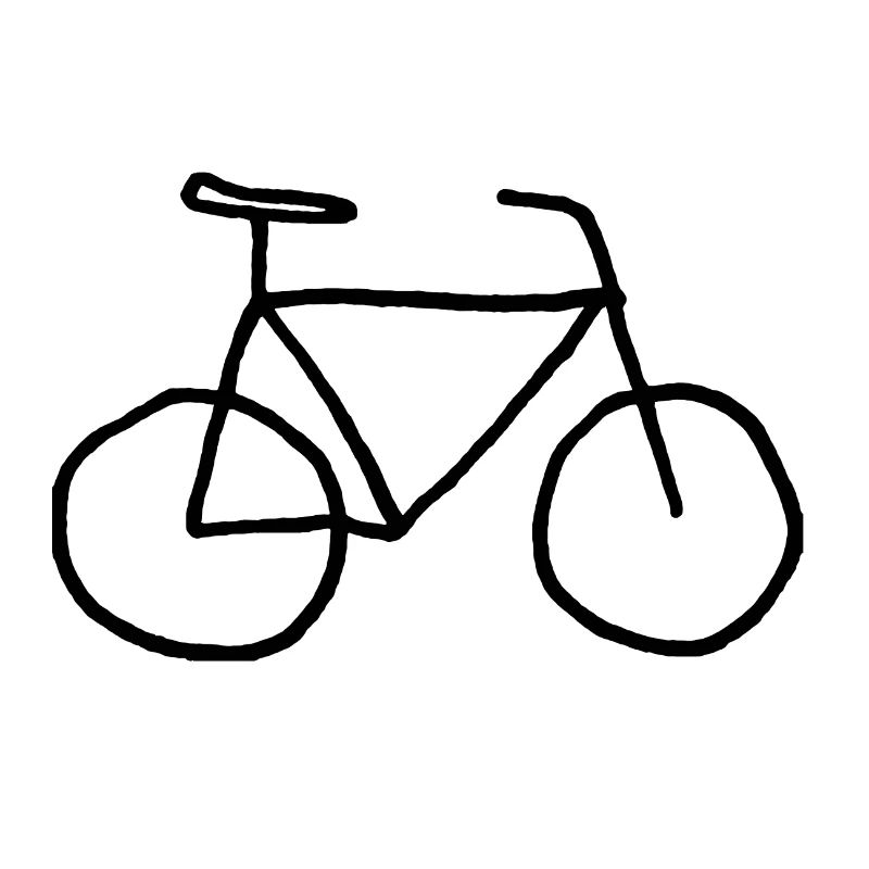 Fahrrad Zeichnung