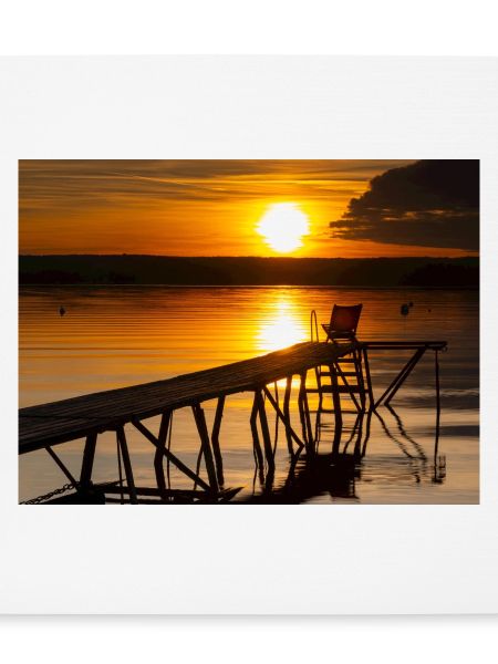 Sonnenuntergang am Ammersee