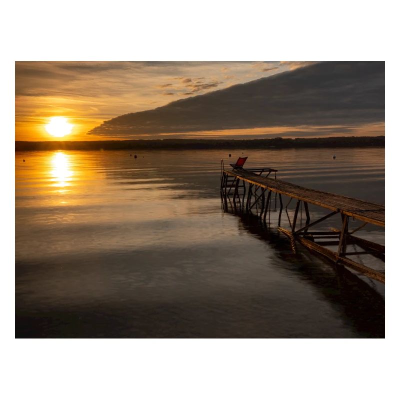 Sonnenuntergang am Ammersee