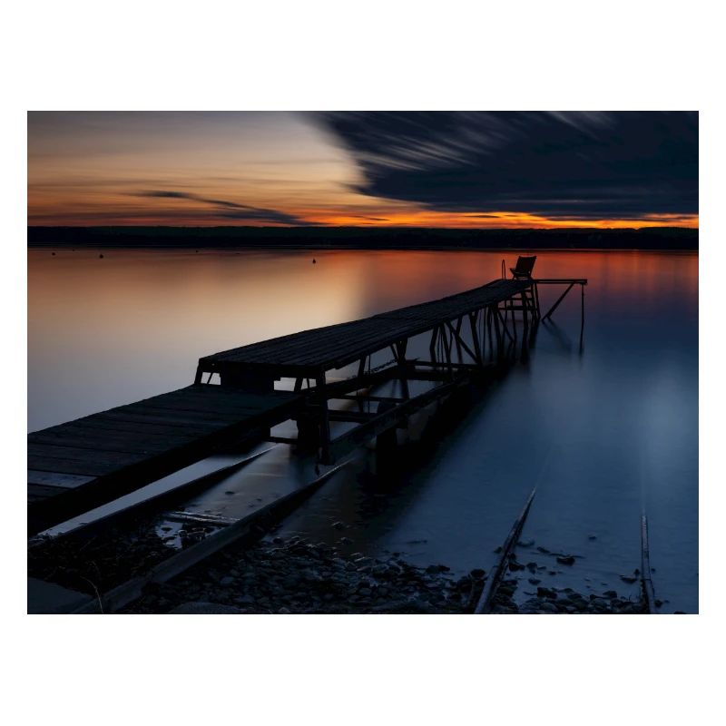 Abendrot am Ammersee