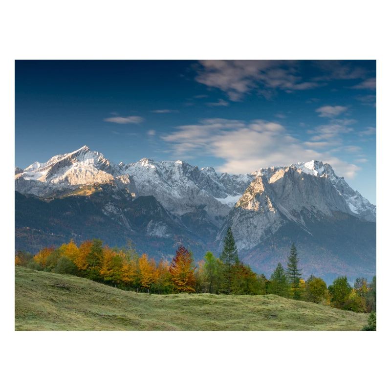 Herbststimmung unterhalb der Zugspitze