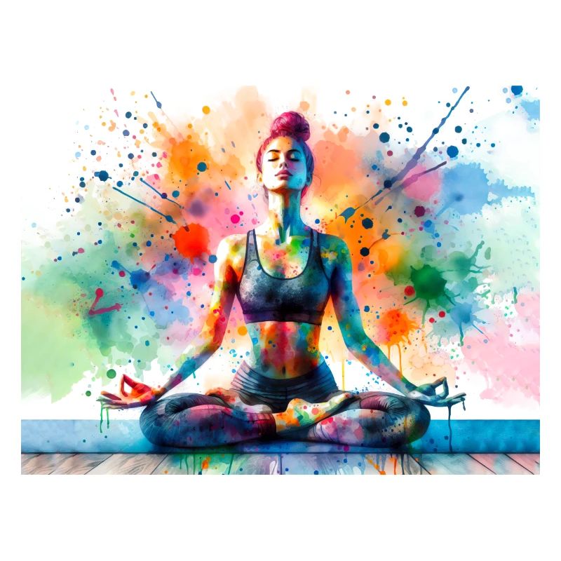 Yoga-Übung