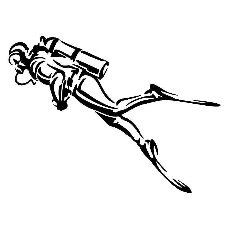 diving