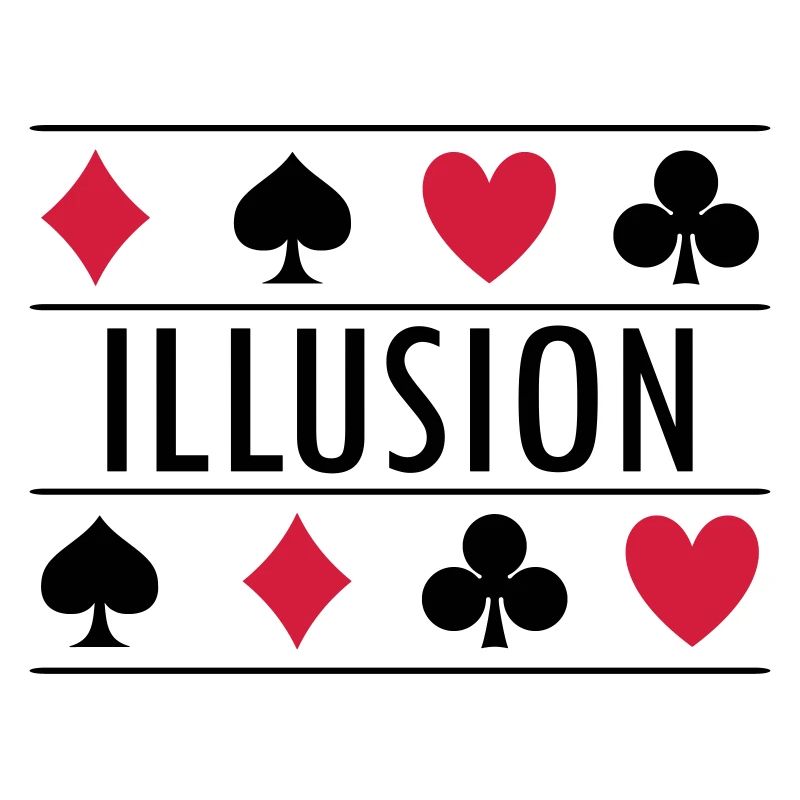Illusion avec symboles de la carte