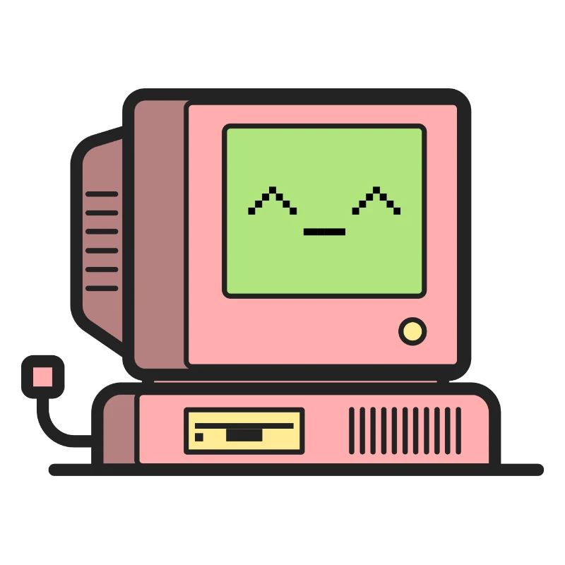 Happy Retro Computer