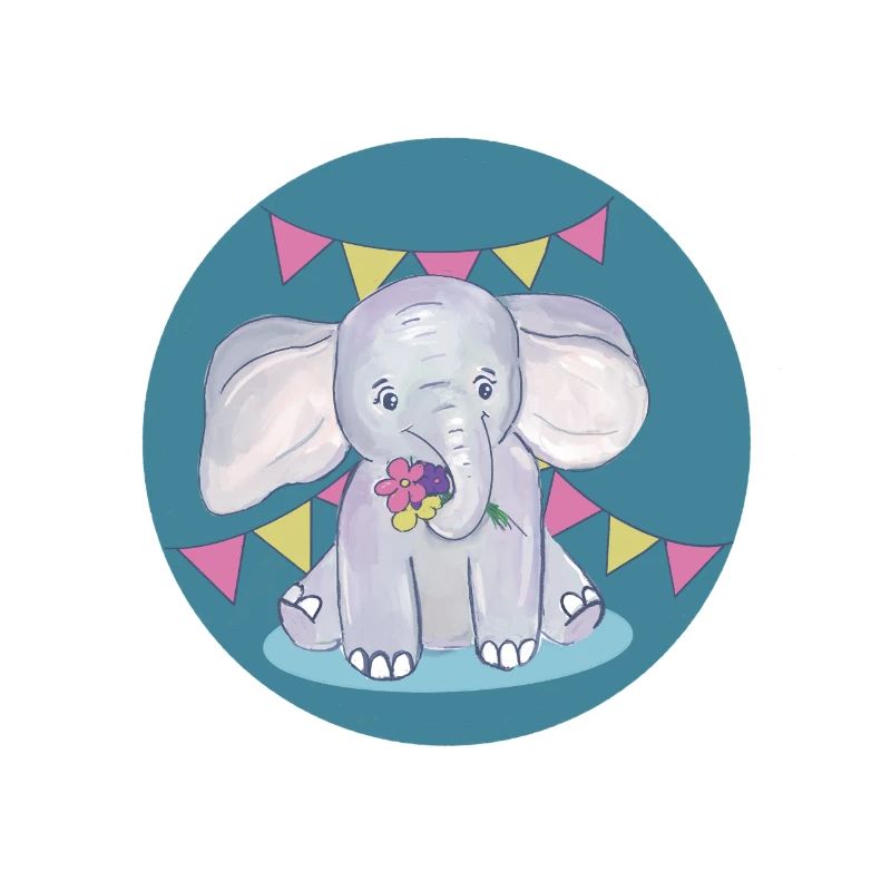 Elephant celebrates birthday