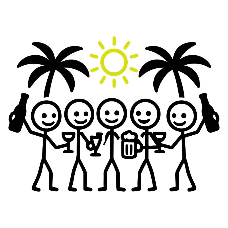 Urlaub Team Party