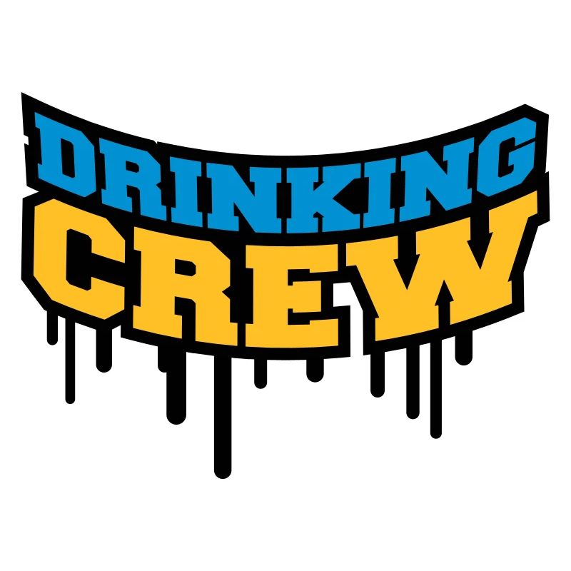 Drinking Crew Graffiti