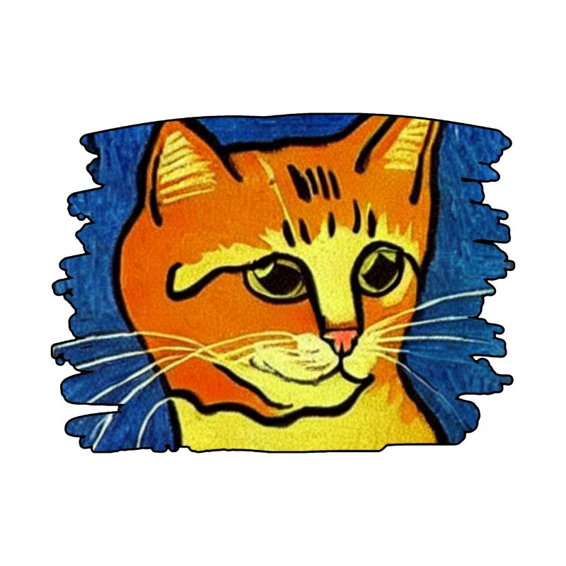 Orange Katze