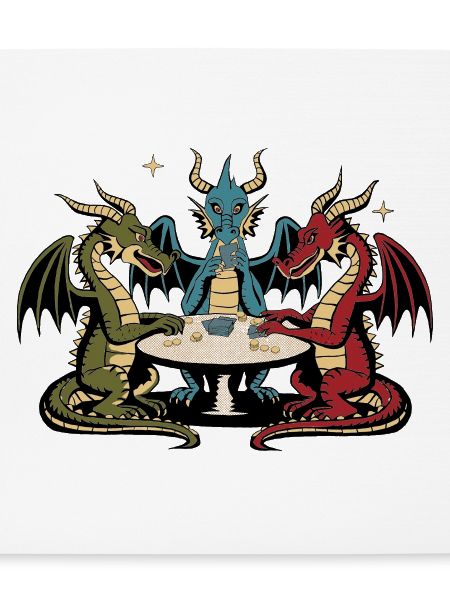 Drachen-Spielkarten
