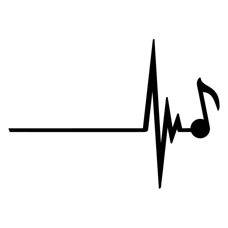 Heartbeat Music Note