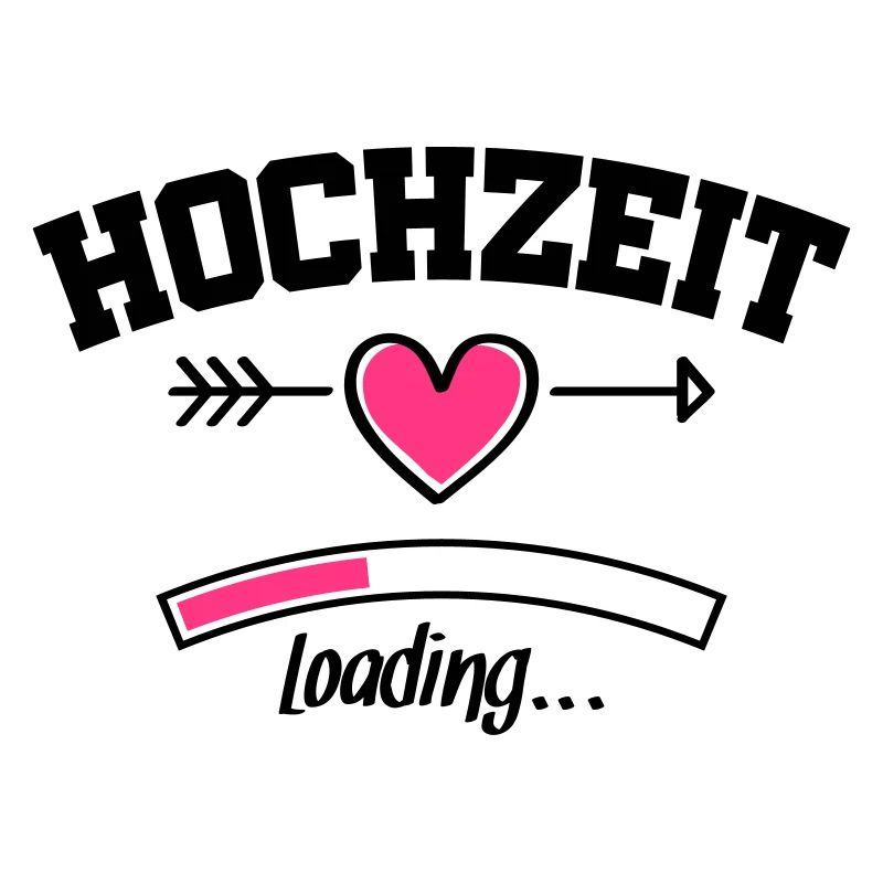 hochzeit loading herz