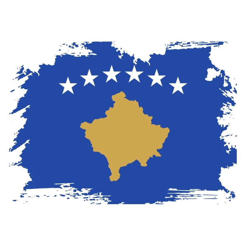 Kosovo Flagge Geschenk