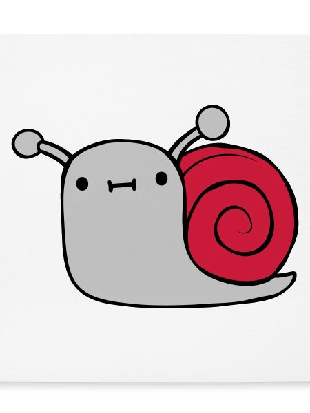 Kleine süße Schnecke
