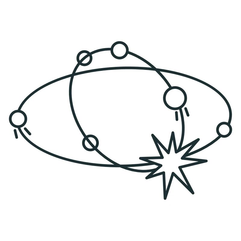 BOHO space orbits Stars colliding