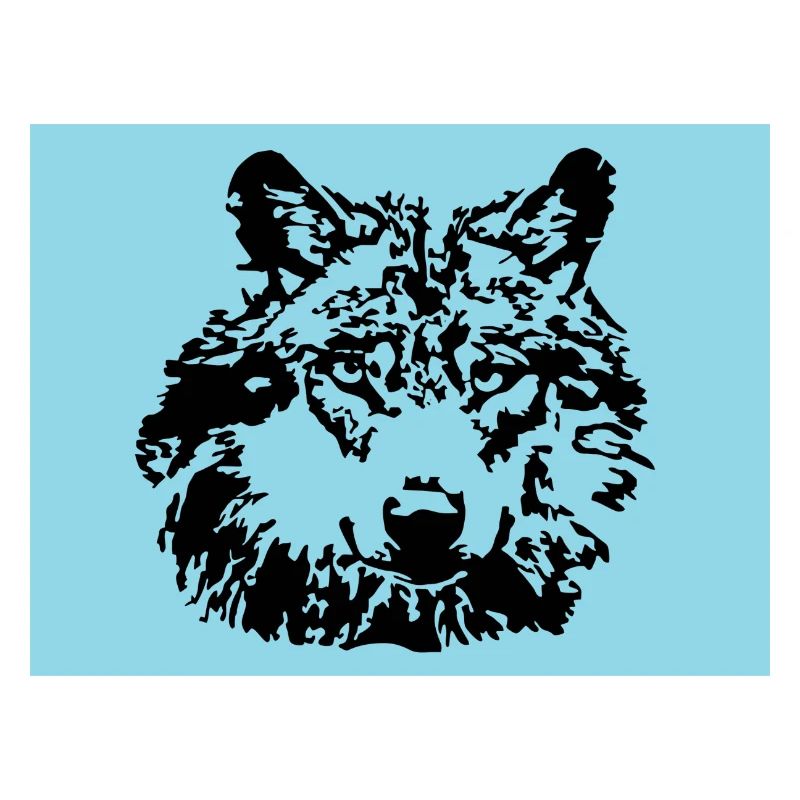 Wolf - schwarzer Wolf