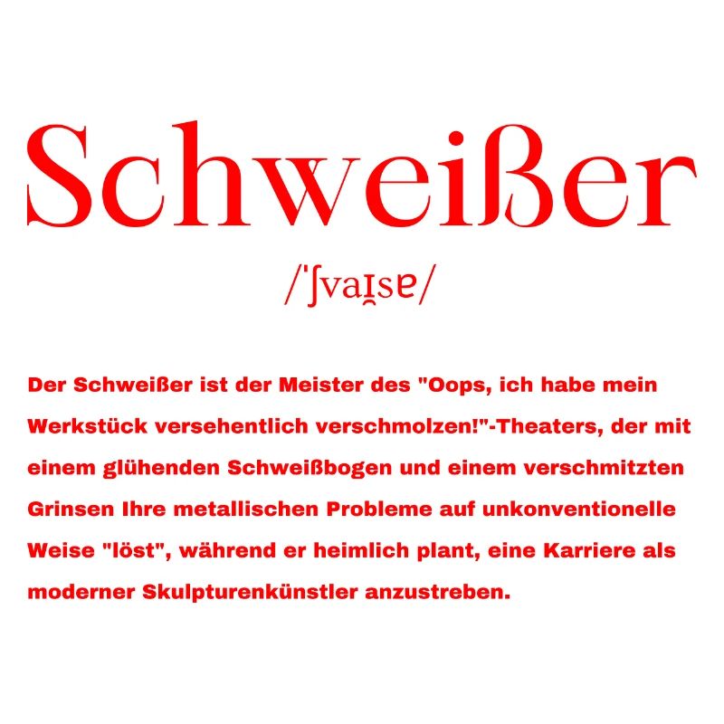 Schweißer Definition