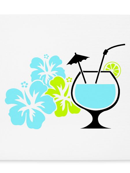 Cocktail Blumen Hawaii