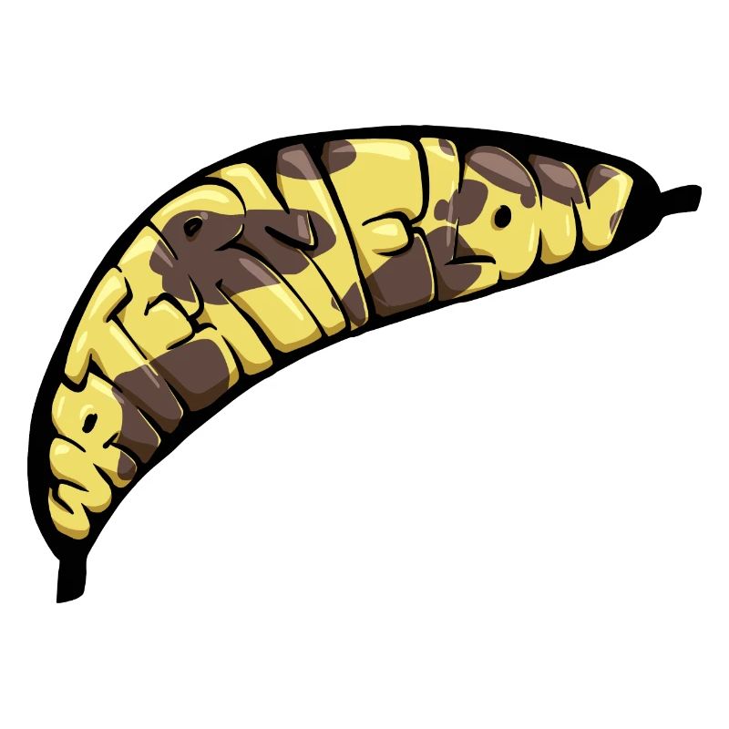 Bananen-Wassermelonen-Graff