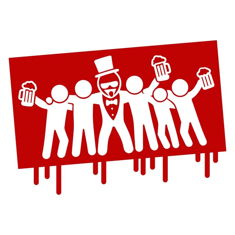 Bräutigam Team Junggesellenabschied