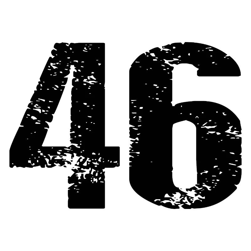 46 Zahl Trikot