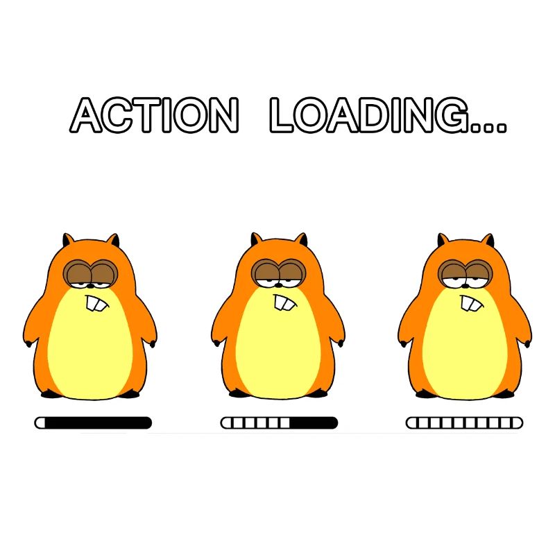 Action loading... (whiteline)