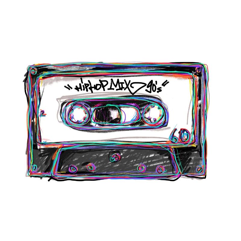 Kassette HipHop 90s