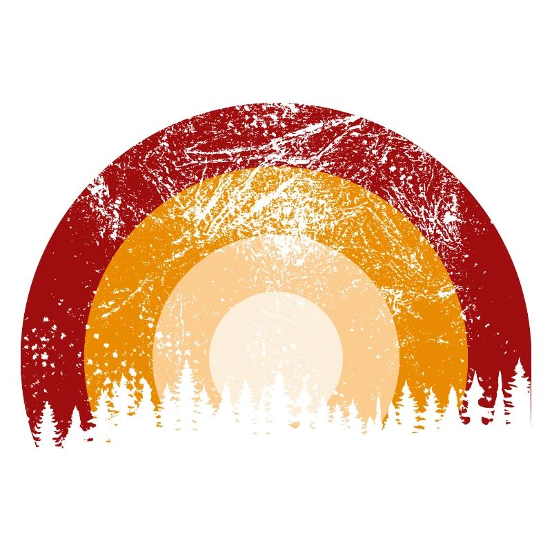 Retro Landschaft