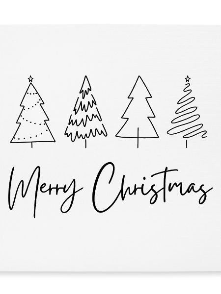 Schlicht Elegante Weihnachtsartikel