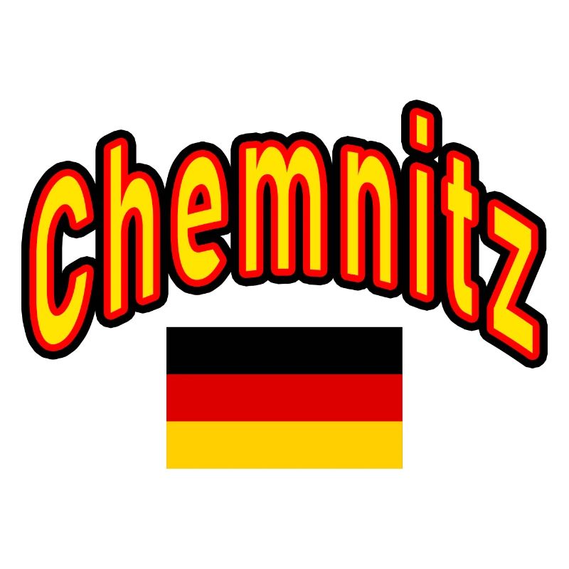 Chemnitz deutschland flagge