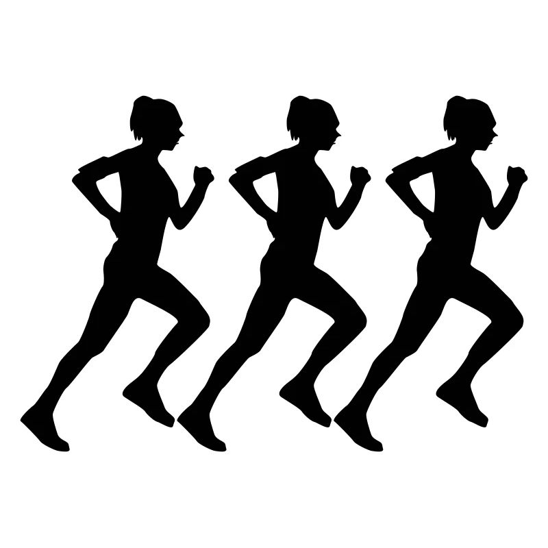 woman running