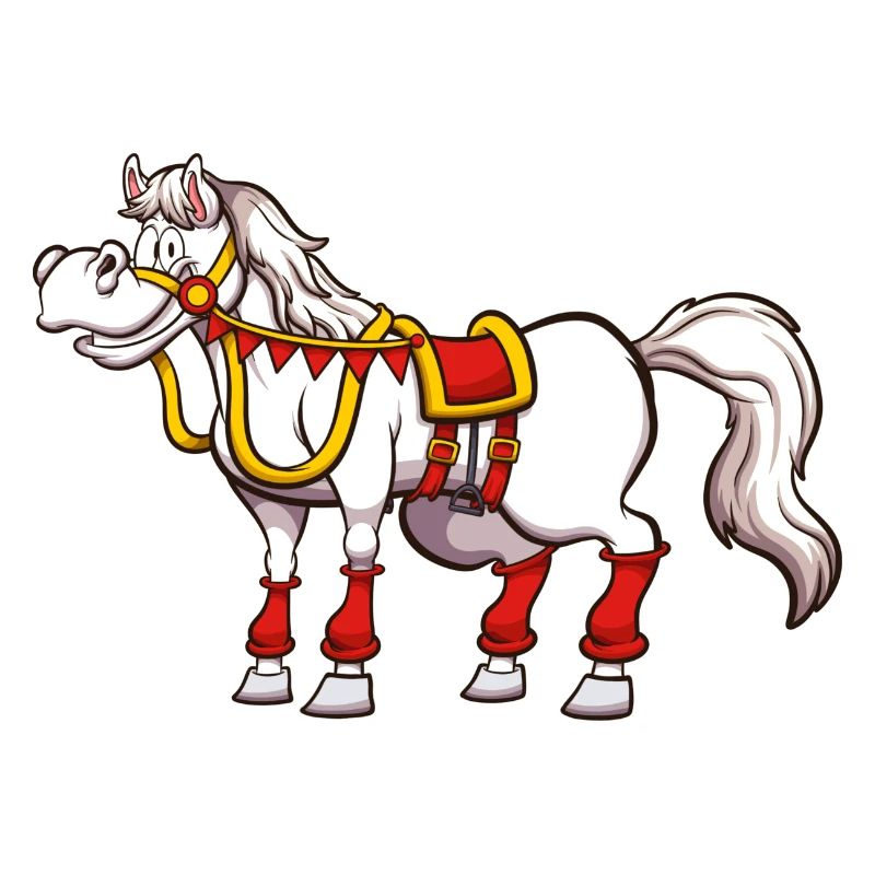St. Nikolaus Pferd
