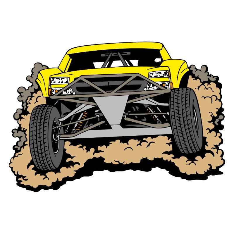 Wüstenjeep yellow