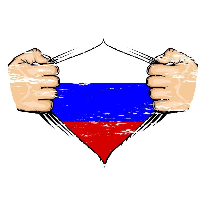 Conception du drapeau de la Russie utilisée