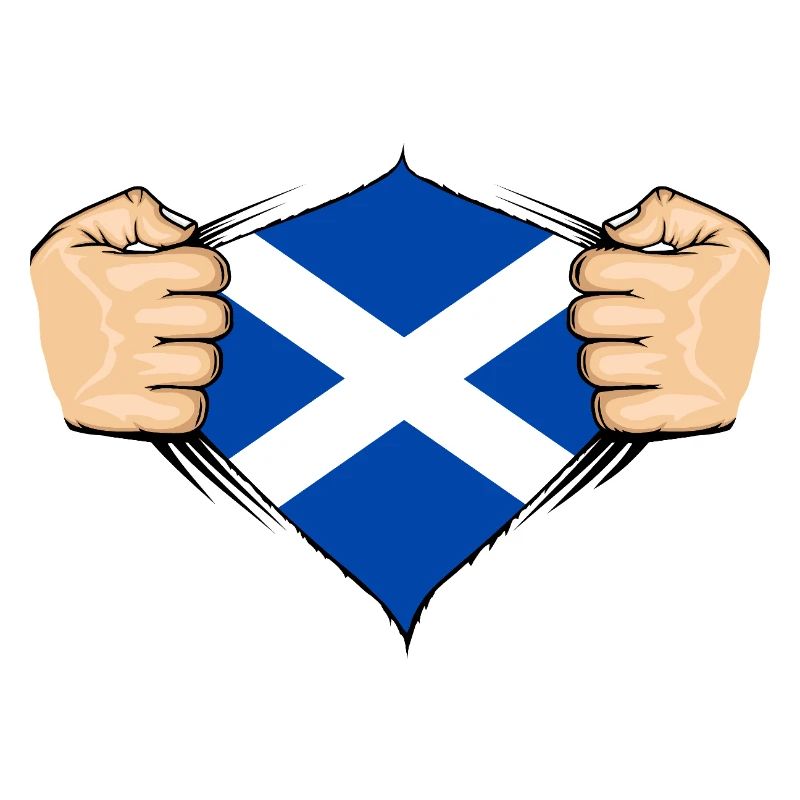 Conception du drapeau de l’Écosse
