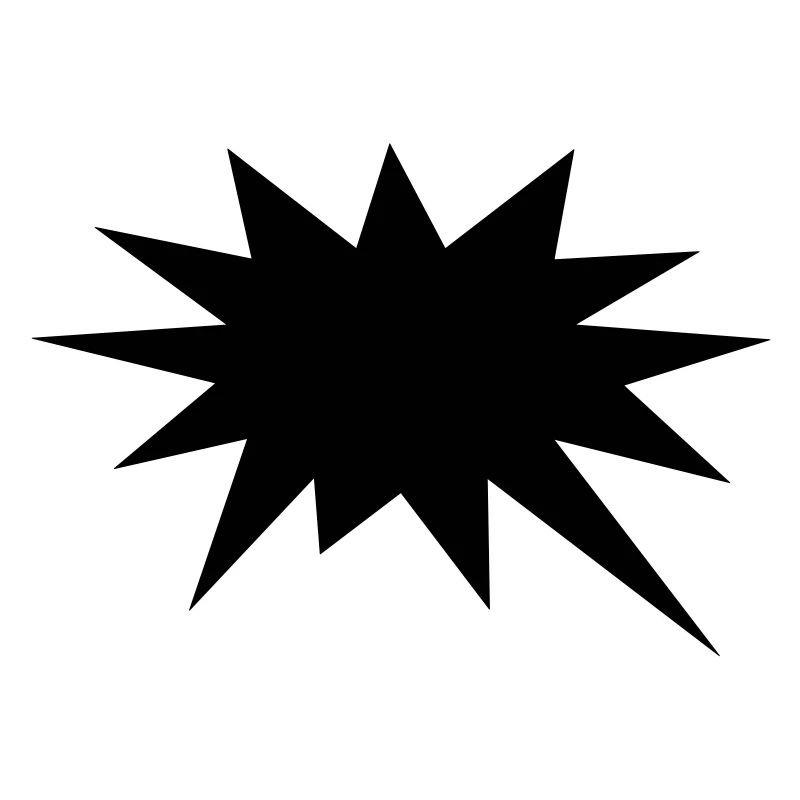 Sprechblase, Comic Blase, Dein Text, Comics Stern