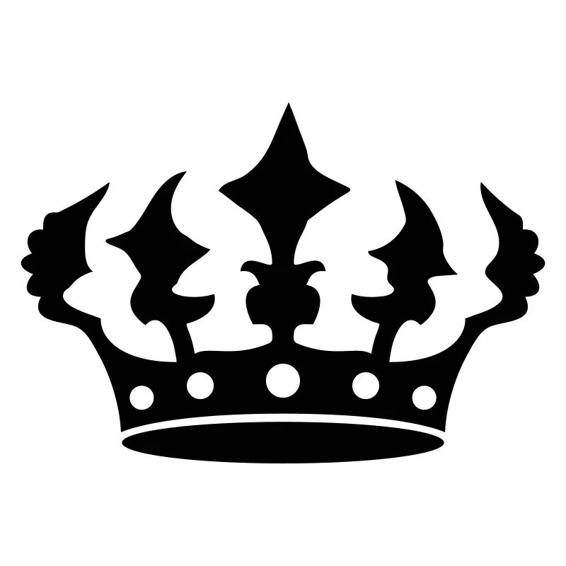 Gezackte Krone Design