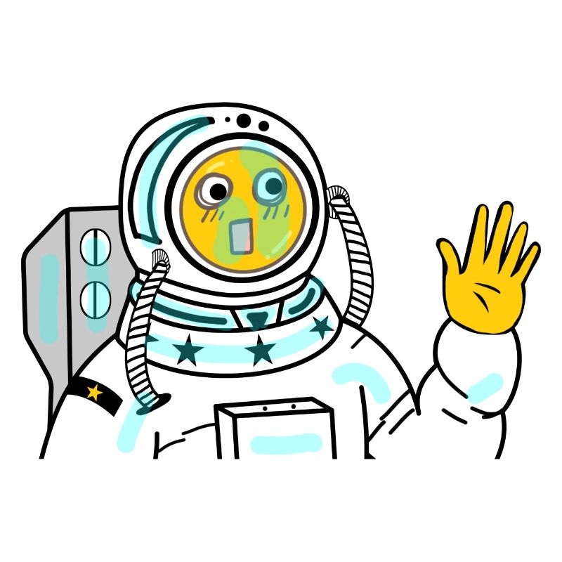 Astronauten Lustig