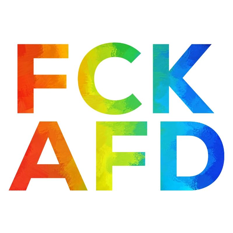 FCK AFD Regenbogen