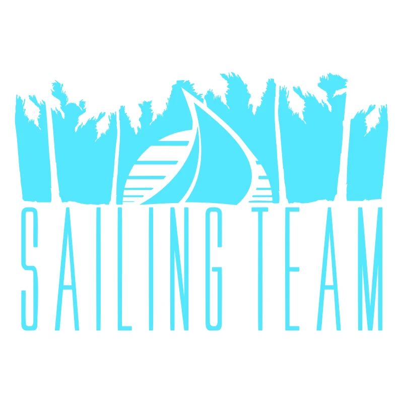 Sailing Team Ship Sun Palm Trees Sunset