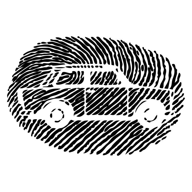 Daumenabdruck Trabi