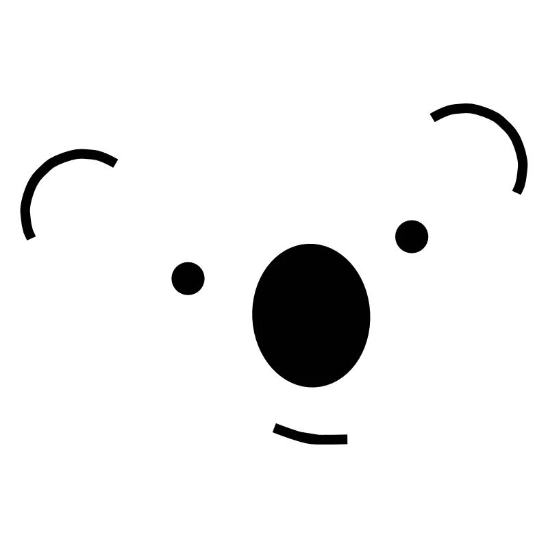 Koala froh