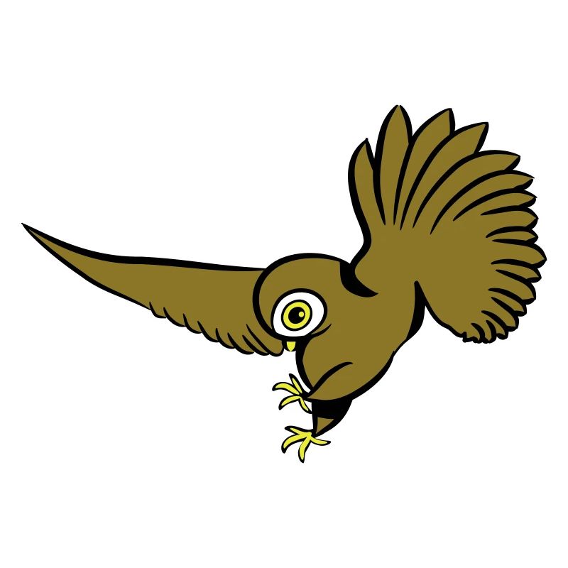 Eule Vogel jagen