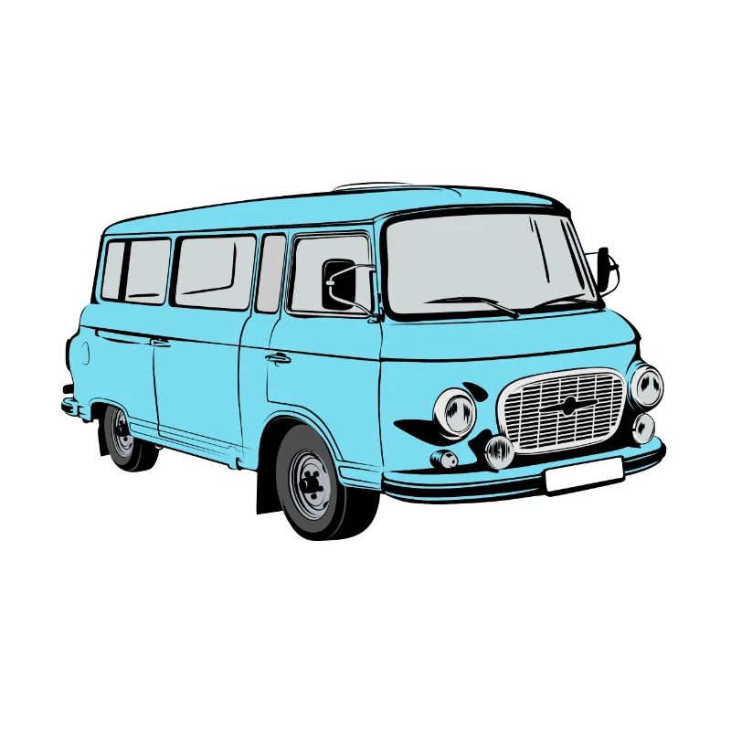 Barkas B1000 blau